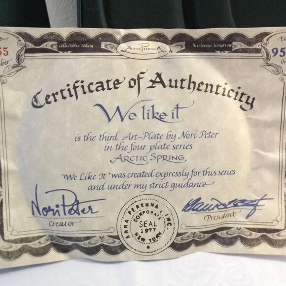 "We Like It," Art Plate by Nori Peter for Anna Perenna - Picture 8 of 8